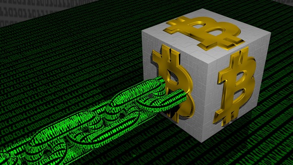 Cryptocurrency coins arranged next to a market chart representing Litecoin
