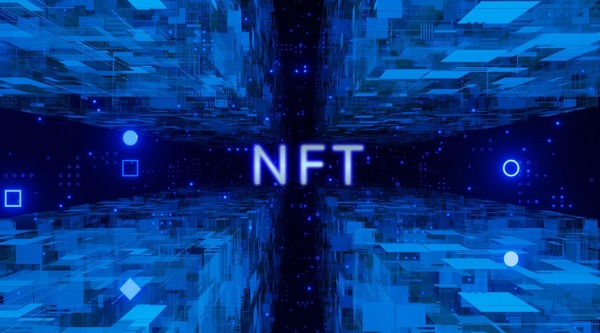 Abstract digital token graphic representing the TRON network