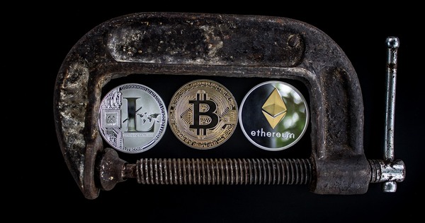 Cryptocurrency network visualization representing Monero privacy assets